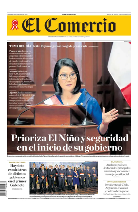Cover of Diario El Comercio