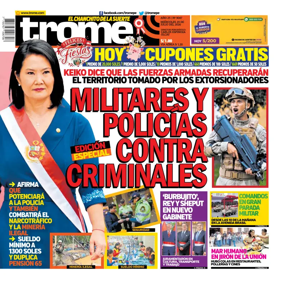Cover of Diario Trome