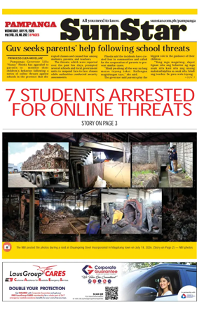 Cover of Sun.Star Pampanga