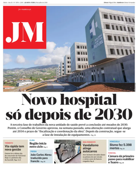 Cover of Jornal Madeira