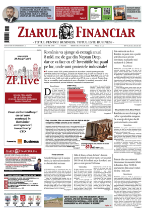 Cover of Ziarul Financiar