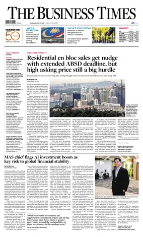 Cover of The Business Times