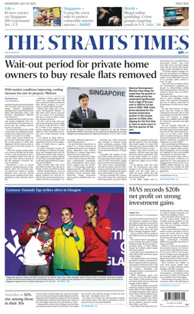 Cover of The Straits Times