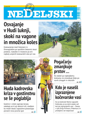 Cover of Nedeljski Dnevnik