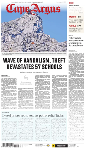 Cover of Cape Argus (PM Edition)