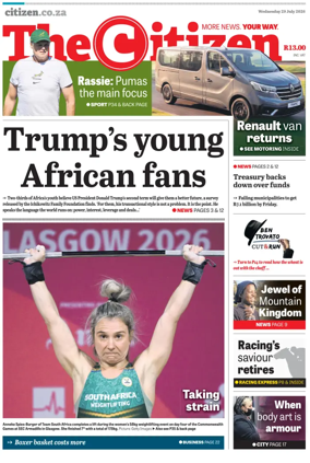 Cover of The Citizen (Gauteng)