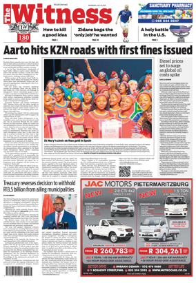 Cover of The Witness (South Africa)
