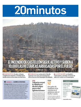 Cover of 20 Minutos Valencia