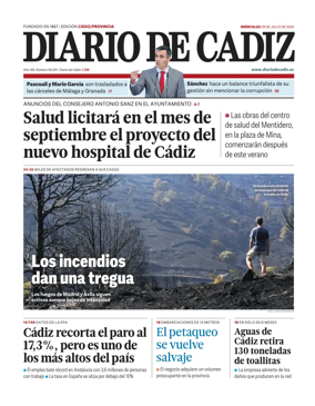 Cover of Diario de Cadiz