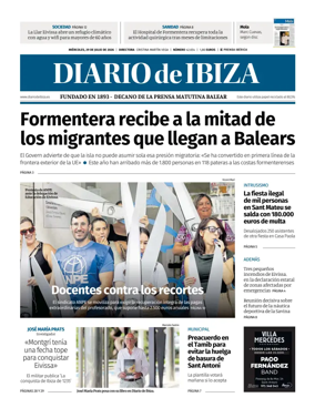 Cover of Diario de Ibiza