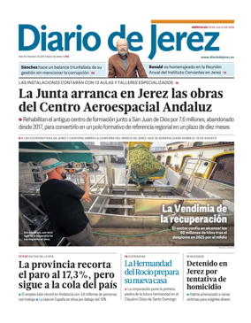 Cover of Diario de Jerez