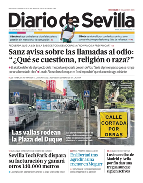 Cover of Diario de Sevilla