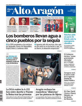 Cover of Diario del Alto Aragon