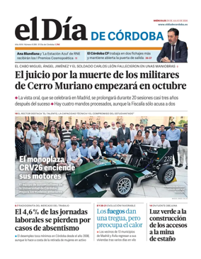 Cover of El Dia de Cordoba
