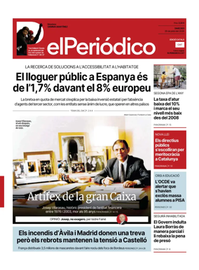 Cover of El Periodico - Catala