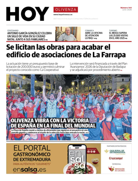 Cover of Hoy_Olivenza