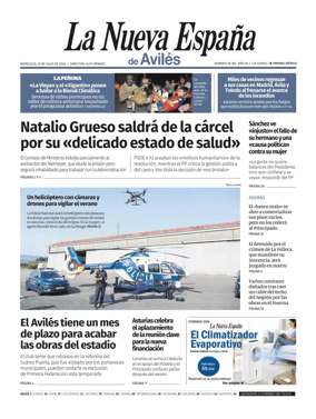 Cover of La Nueva Espana (Aviles)