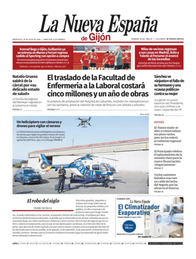 Cover of La Nueva Espana (Gijon)