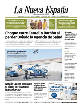 Cover of La Nueva Espana (Oriente)