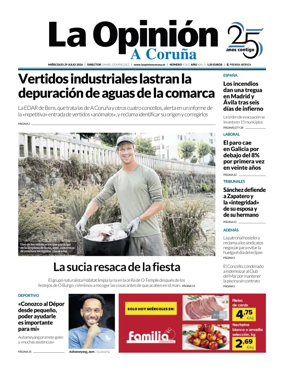 Cover of La Opinion de A Coruna