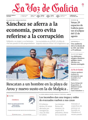 Cover of La Voz de Galicia (Carballo)
