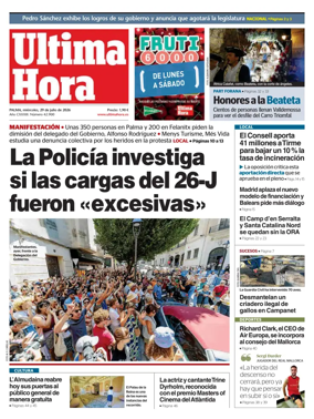 Cover of Ultima Hora