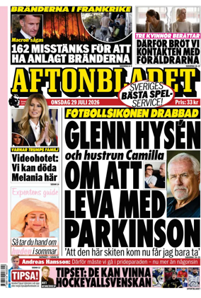Cover of Aftonbladet