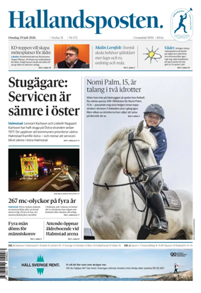 Cover of Hallandsposten