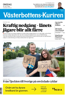 Cover of Vasterbottens-Kuriren