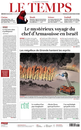 Cover of Le Temps