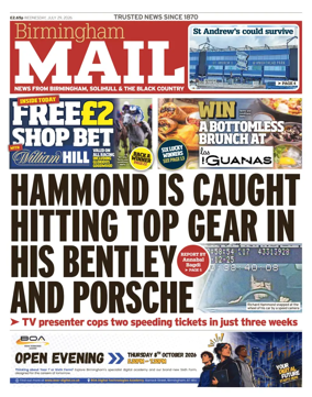 Cover of Birmingham Mail