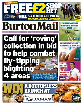 Cover of Burton Mail