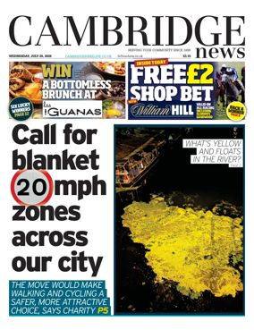 Cover of Cambridge News