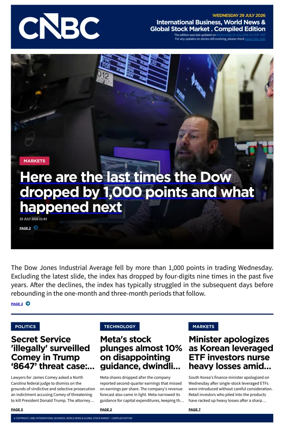 Cover of CNBC
