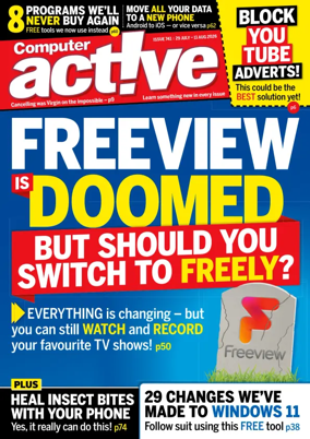 Cover of Computer Active (UK)