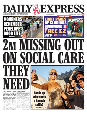 Cover of Daily Express
