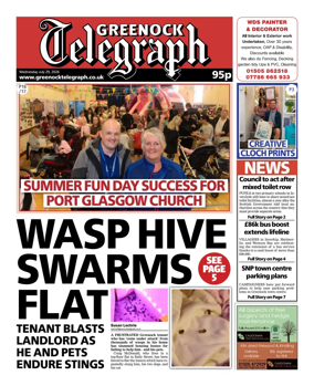 Cover of Greenock Telegraph