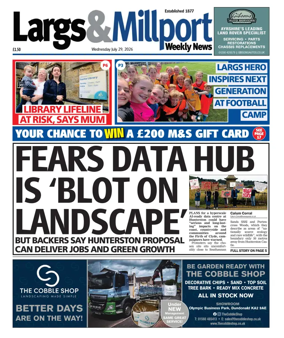 Cover of Largs & Millport Weekly News
