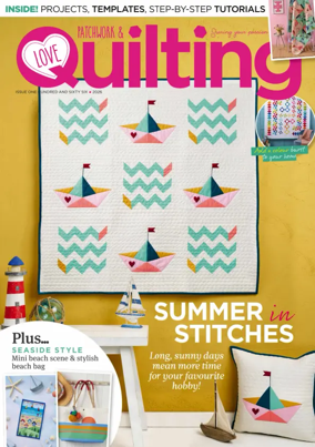 Cover of Love Patchwork and Quilting