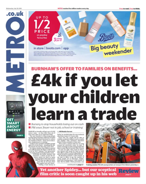 Cover of Metro (UK)