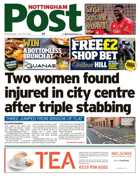 Cover of Nottingham Post