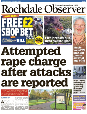 Cover of Rochdale Observer