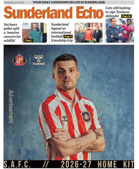 Cover of Sunderland Echo