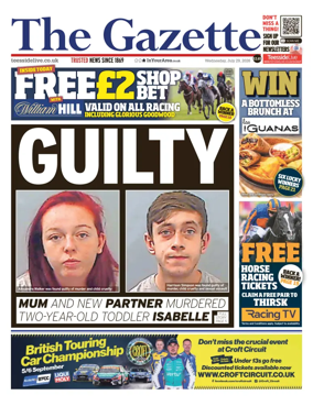 Cover of Teesside Evening Gazette