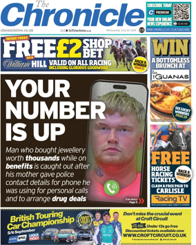 Cover of The Chronicle (UK)