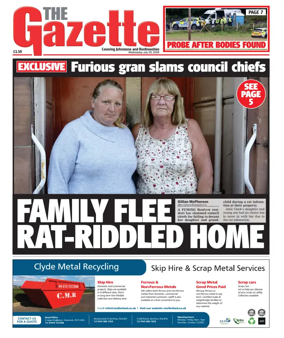 Cover of The Gazette (Scotland)