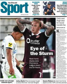 Cover of Herald Sport
