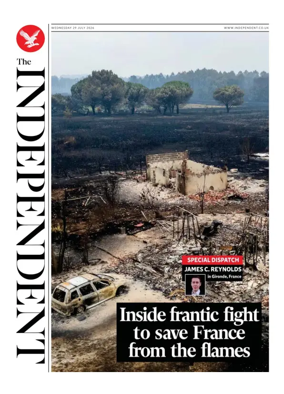 Cover of The Independent