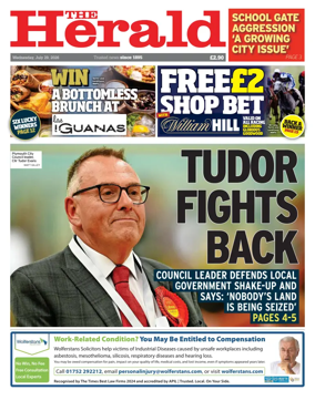 Cover of The Plymouth Herald