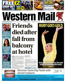Cover of Western Mail
